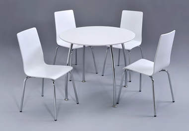 Dove Round Dining Set