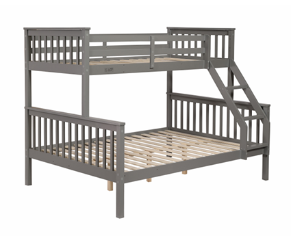 Solid Pine Triple Bunk Bed
