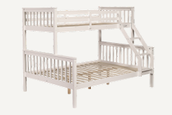 Solid Pine Triple Bunk Bed