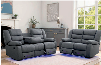 Sorrento Fabric Electric Recliner