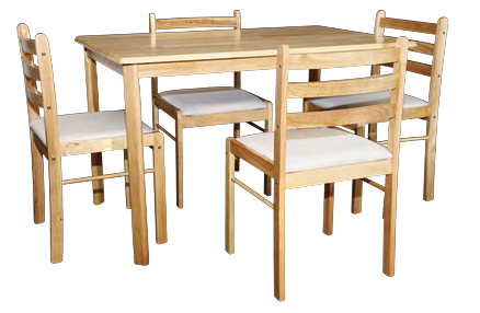 Starter Dining Set 4 Chairs