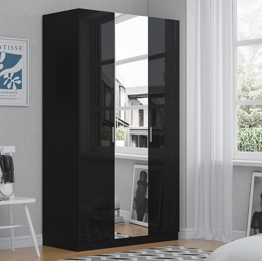 EA322 - Derby Tall 3 Door [ 2 Draws Inside ]