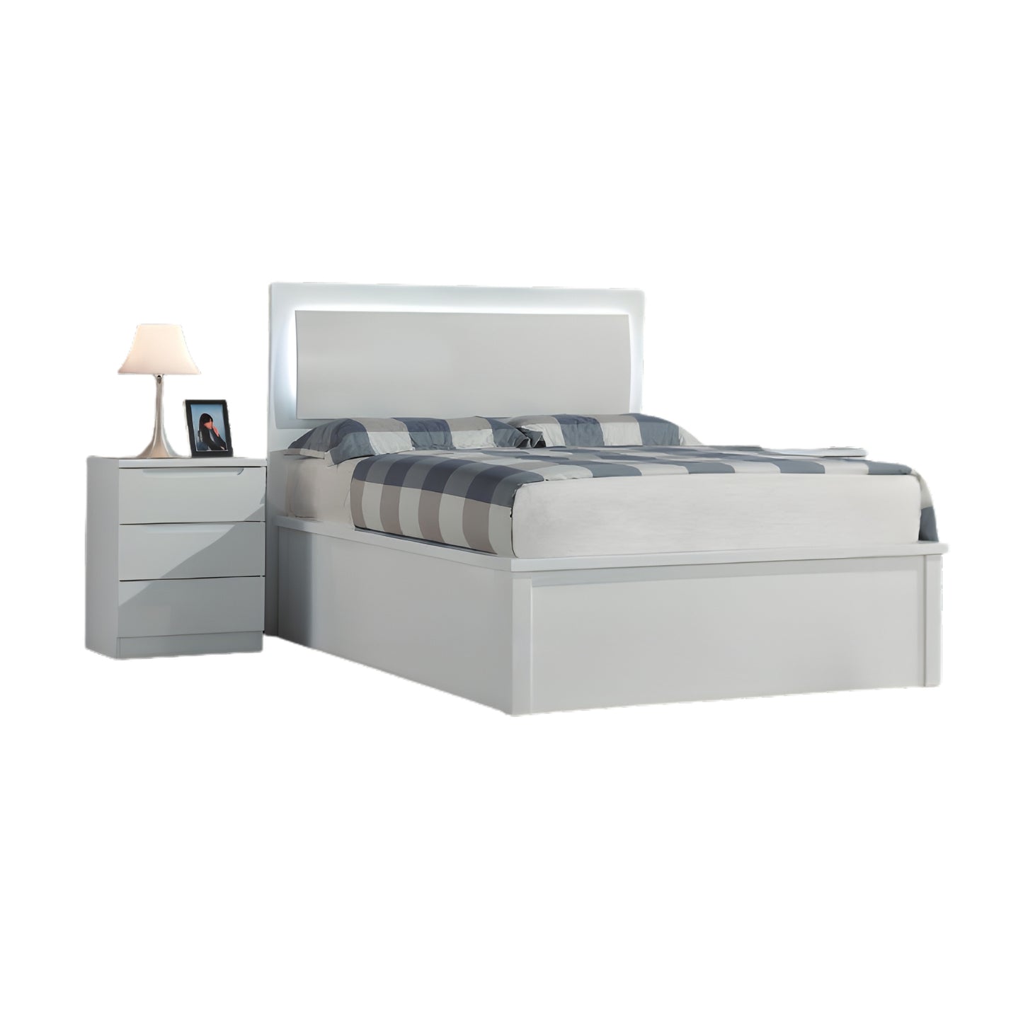 Slim LED Bed