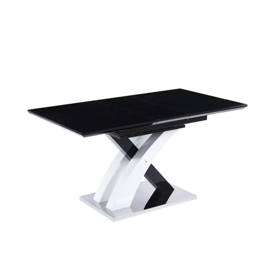 Stello Glass Extending Dining Table
