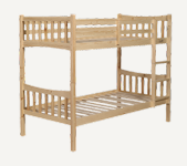 Solid Pine Twin Bunk Bed
