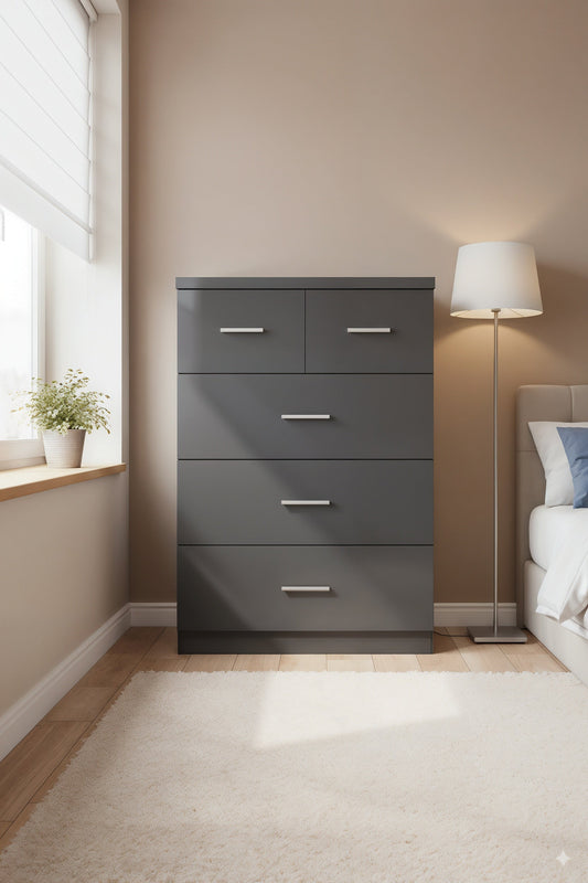 DB576 - Derby Chest Of Drawer 3+2