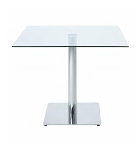Verona Square Dining Table Glass