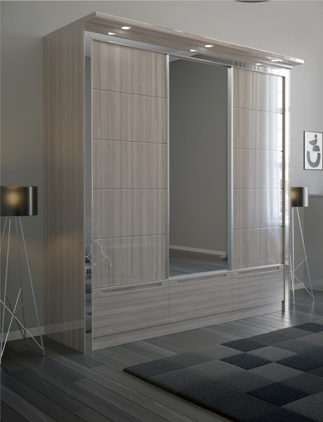 W01 HIGH GLOSS WARDROBE
