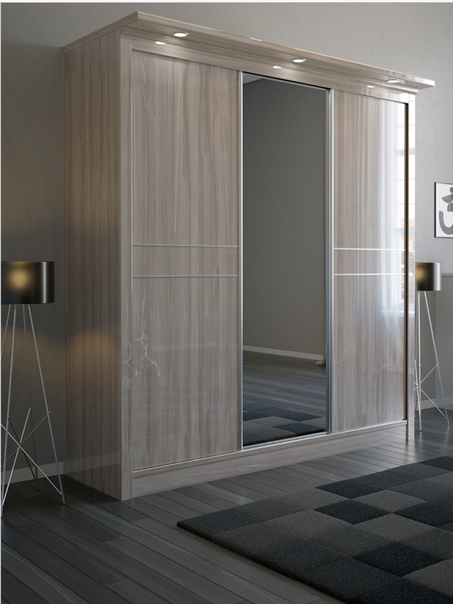 W02 HIGH GLOSS WARDROBE