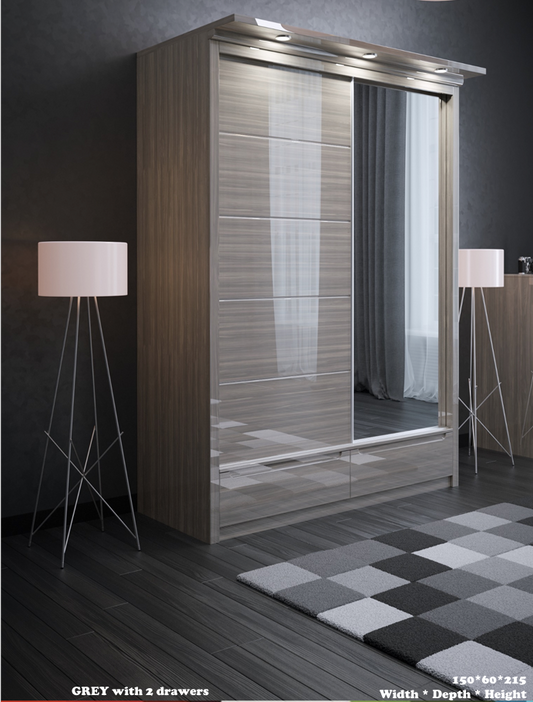 W04 HIGH GLOSS WARDROBE