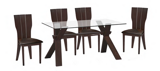 Washington Glass Dining Set