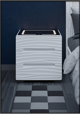 WAVY BEDSIDE