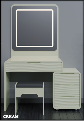 WAVY DRESSING TABLE