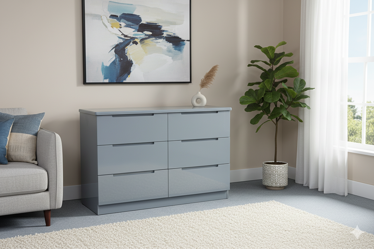 D26 - Viva Chest Of Drawers 3+3